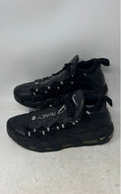 Load image into Gallery viewer, Nike Mens Air More Money Black White Leather Lace-Up Sneaker Shoes Size 8

