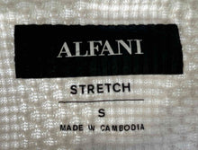 Load image into Gallery viewer, Alfani Mens Beige Textured Short Sleeve Spread Collar Stretch Polo Shirt Size S
