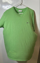 Load image into Gallery viewer, Lacoste Mens Green Pima Cotton Short Sleeve Regular Fit Pullover T-Shirt Sz XXL
