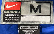 Load image into Gallery viewer, Nike Mens Blue Long Band Sleeve Activewear Full-Zip Track Jacket Size M
