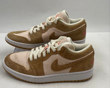 Load image into Gallery viewer, Authentic Nike Womens Air Jordan 1 Low SE Pink Tan Sneaker Shoes Sz 7.5 Stained
