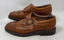 Load image into Gallery viewer, Filanto Easy Life Mens Brown Leather Cap Toe Monk Strap Dress Shoes Size 9
