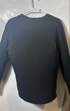 Load image into Gallery viewer, Boss Hugo Boss Mens Black Long Sleeve Crew Neck Pullover T-Shirt Size Medium
