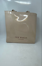Load image into Gallery viewer, Ted Baker Womens Alacon Light Pink Plain Bow Glossy Finish Shopper Tote Bag
