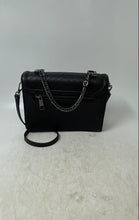 Load image into Gallery viewer, Aldo Womens Black Inner Pockets Detachable Strap Shoulder Crossbody Bag
