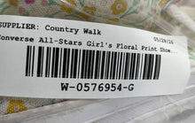 Load image into Gallery viewer, Converse Girls CT All Star Hi 666875F Multicolor Floral Print Sneaker Shoes Sz 4
