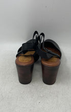Load image into Gallery viewer, B.O.C. Womens Natasha Black Leather Buckle Block Heel Slingback Sandal Size 9M
