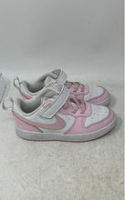 Load image into Gallery viewer, Nike Girls Court Borough Low Recraft DV5458-105 Pink White Sneaker Shoes Sz 10C
