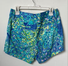 Load image into Gallery viewer, Lilly Pulitzer Womens Multicolor Button Front The Callahan Chino Shorts Size 8

