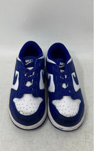 Load image into Gallery viewer, Nike Kids Dunk Low White Blue Low Top Lace-Up Sneakers Shoes Size 9C
