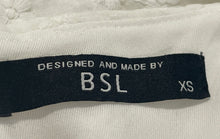 Load image into Gallery viewer, BSL Womens White Floral Spaghetti Strap Back-Zip Mini Dress Size XS
