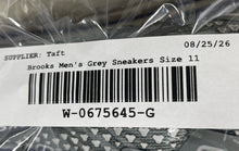 Load image into Gallery viewer, Brooks Mens Ghost 14 1103692E067 Gray Low Top Lace-Up Sneaker Shoes Size 11 2E
