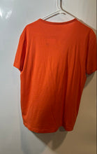 Load image into Gallery viewer, Lacoste Mens Orange Cotton Short Sleeve Henley Neck Pullover T-Shirt Size 5
