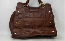 Load image into Gallery viewer, Bolzano Womens Brown Leather Inner Zipped Pocket Double Handle Shoulder Handbag
