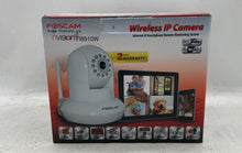 Load image into Gallery viewer, Foscam Pan &amp; Tilt Night Vision Wireless IP Camera Model FI8910W In Box Untested
