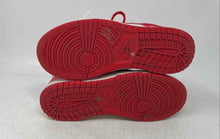 Load image into Gallery viewer, Nike Kids Dunk Low White Red Low Top Lace-Up Sneaker Shoes Size 1Y
