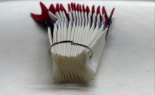 Load image into Gallery viewer, Red White Blue Stars Home Decor Folding American Flag Patriotic Half Fan Banner
