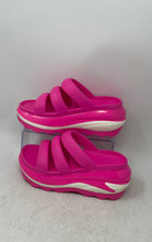 Load image into Gallery viewer, Crocs Unisex Mega Crush Triple Pink Open Toe Slide Sandals Size M4 W6
