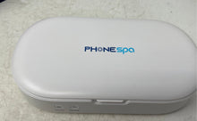 Load image into Gallery viewer, Tzumi PhoneSpa UV-C Aromatherapy Diffuser Phone &amp; Accessory Sanitizer Not Tested
