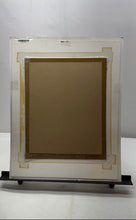 Load image into Gallery viewer, Floral Vase On Table And A Pillow Signed Wall Poster Art Painting By Joyce S.
