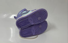 Load image into Gallery viewer, Nike Kids Air Jordan 1 Mid 640735-500 Purple Lace-Up Sneaker Shoes Size 4C
