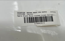 Load image into Gallery viewer, Apple iPhone Black Smartphone Cracked Screen And Back Powers On For Parts
