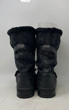 Load image into Gallery viewer, Coach Womens Black Signature Print Round Toe Snow Boots Size 9B
