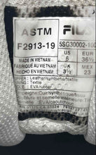 Load image into Gallery viewer, Fila Womens Memory Foam Workshift 5SG30002-100 White Leather Running Shoes Sz 6
