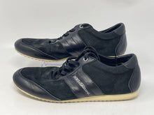 Load image into Gallery viewer, Authentic Dolce &amp; Gabbana Womens Black Lace-Up Sneaker Shoes Size 6 Damaged

