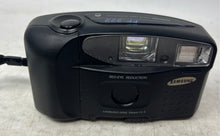 Load image into Gallery viewer, Samsung FF-222 Black Focus Free Point-And-Shoot Film Camera Not Tested
