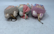 Load image into Gallery viewer, Lot Of 3 Pcs Pop Mart Labubu The Monsters Replicas Plush Action Figure Keychain
