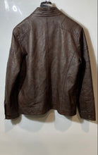 Load image into Gallery viewer, Xray Jeans Mens Brown Long Sleeve Pockets Regular Fit Full-Zip Jacket Size L
