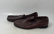 Load image into Gallery viewer, Florsheim Mens Brown Leather Slip-On Penny Loafer Dress Shoes Size 9.5
