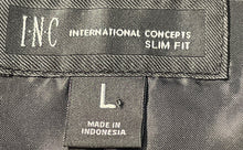 Load image into Gallery viewer, INC International Concepts Mens Black Slim Fit One-Button Blazer Size L
