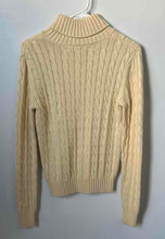 Load image into Gallery viewer, Tommy Hilfiger Womens Beige Cotton Turtleneck Long Sleeve Pullover Sweater Sz XS
