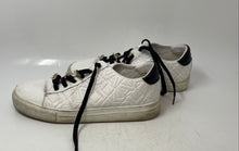 Load image into Gallery viewer, Karl Lagerfeld Mens Cate White Leather Lace-Up Low Top Sneaker Shoes Size 10
