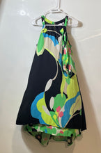 Load image into Gallery viewer, New York &amp; Company Womens Multicolor Printed Halter Neck A-Line Dress Size S
