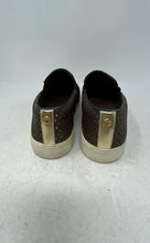 Load image into Gallery viewer, Michael Kors Womens Brown Leather Perforated Slip-On Low Top Sneaker Shoes Sz 9M
