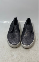 Load image into Gallery viewer, Michael Kors Womens Keaton Black Glitter Round Toe Slip-On Sneaker Shoes Size 9
