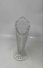 Load image into Gallery viewer, Vintage Hermann Hofbauer Byrdes Lead Crystal Cut Glassware Vase Collectible

