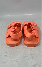 Load image into Gallery viewer, Melissa Womens Light Orange Open-Toe Adjustable Strap Slingback Sandals Size 5
