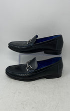 Load image into Gallery viewer, Donald J. Pliner Mens Black Leather Moc Toe Slip-On Loafer Shoes Size 9M
