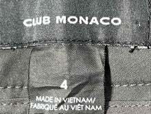 Load image into Gallery viewer, Club Monaco Womens Gray Flat Front Zip Slash Pocket Trouser Pants Size 4
