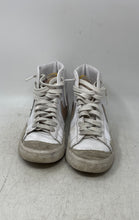 Load image into Gallery viewer, Nike Womens Blazer Mid 77 CZ1055-118 White Beige Leather Sneaker Shoes Size 9
