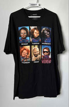 Load image into Gallery viewer, Chucky Mens Black Graphic Print Cotton Crew Neck Short Sleeve T-Shirt Size 2XL
