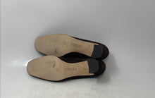 Load image into Gallery viewer, Nickels Womens Brown Suede Square Toe Slip-On Classic Block Pump Heels Size 8 N
