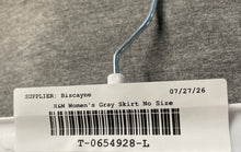 Load image into Gallery viewer, H&amp;M Womens Gray Flat Front Asymmetrical Pull-On Straight &amp; Pencil Skirt No Size

