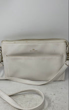 Load image into Gallery viewer, Juicy Couture Womens White Inner Pocket Medium Shoulder Strap Crossbody Bag
