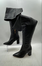 Load image into Gallery viewer, Louise Et Cie Womens Black Leather Over The Knee Riding Boots Size 7 M
