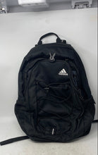 Load image into Gallery viewer, Adidas Unisex Black Pockets Multiple Compartment Adjustable Strap Backpack
